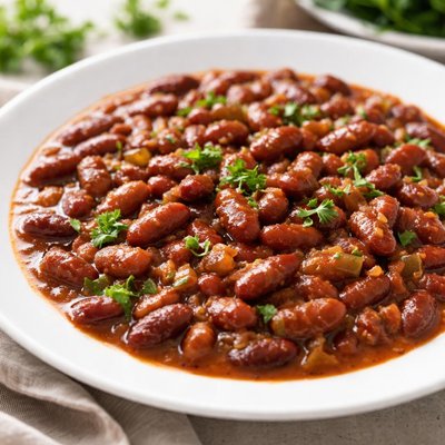 Frijoles rojos cocidos