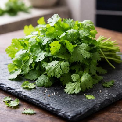 Frischer koriander