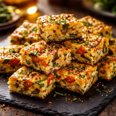 Frittata squares