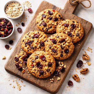 Friuty oatmeal raisin cookie