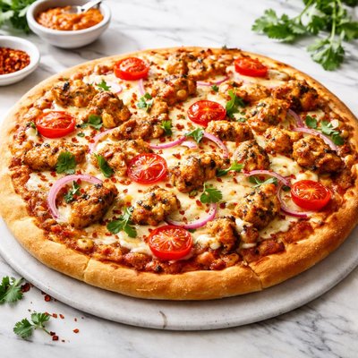 Fropro protein pizza peri peri chicken