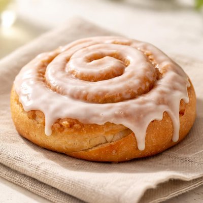 Frosted honey bun