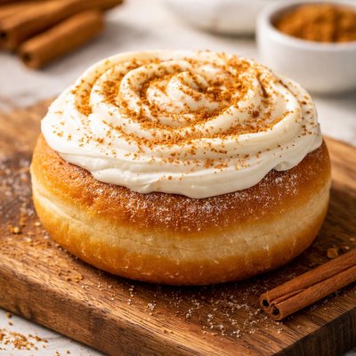 Frosted persian donut