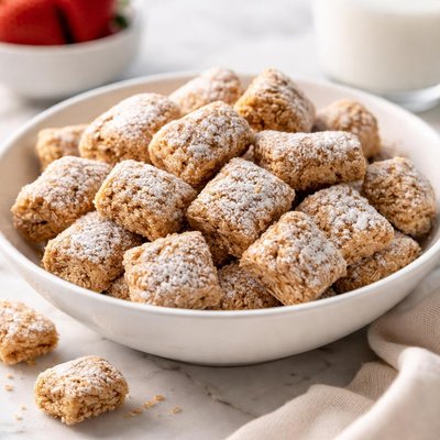 Frosted wheat cereal