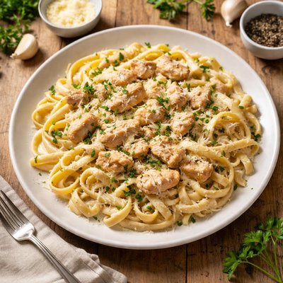 Frozen alfredo chicken pasta