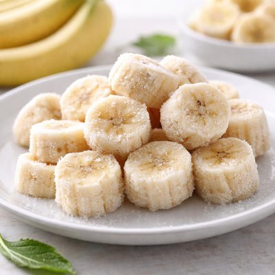 Frozen bananas