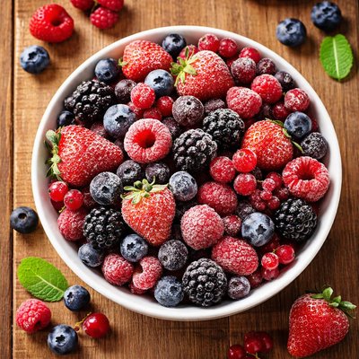 Frozen berry blend