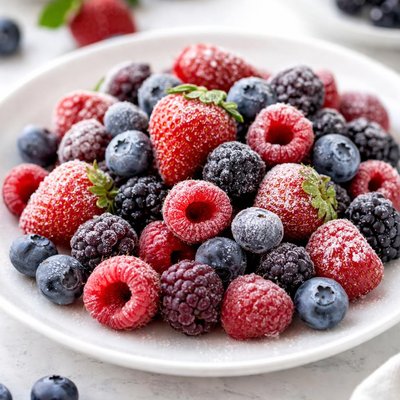 Frozen berry medley