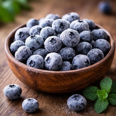 Frozen bluberries