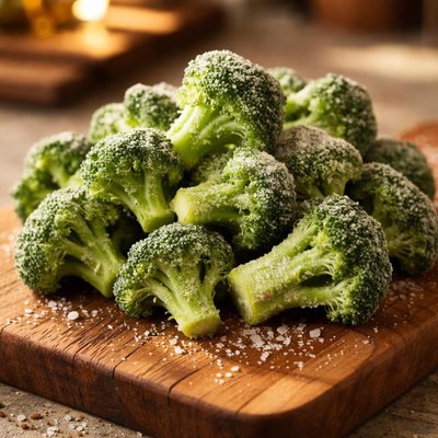 Frozen broccoli floret