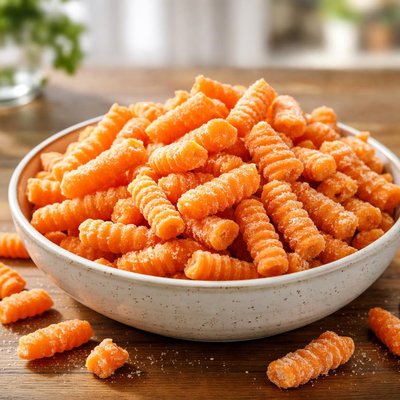 Frozen carrots crinkle cut unseasoned