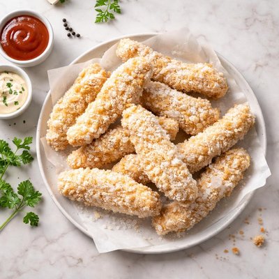 Frozen chicken strips