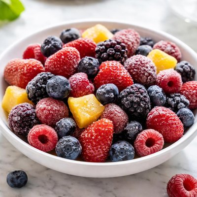 Frozen fruit mix