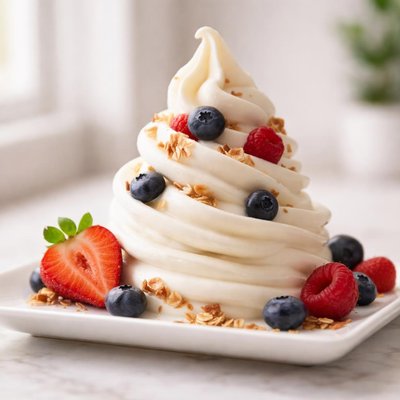 Frozen greek yogurt