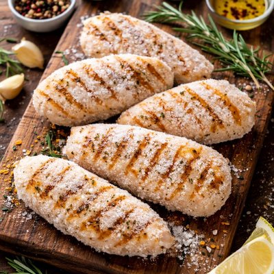 Frozen grilled chicken