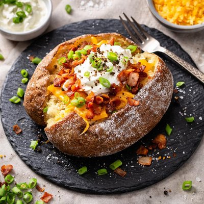 Frozen jacket potato
