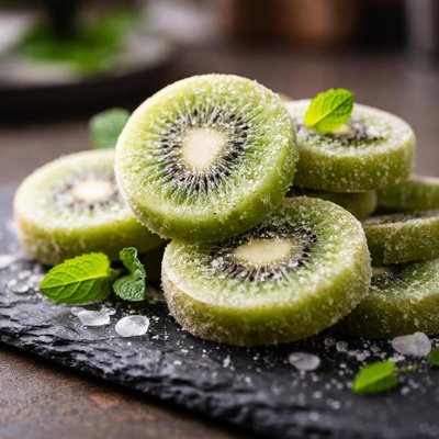 Frozen kiwi