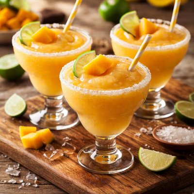 Frozen mango margarita