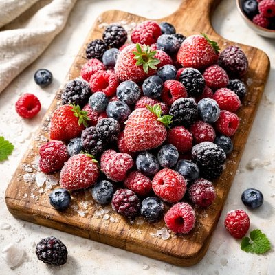 Frozen mixed berry