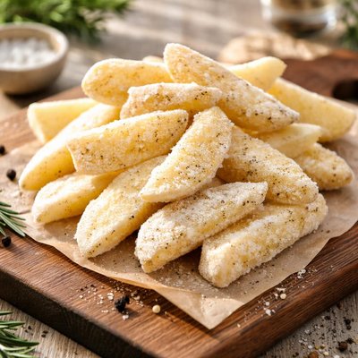 Frozen potato wedges