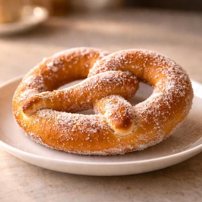 Frozen pretzel