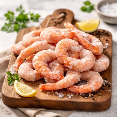 Frozen shrimps