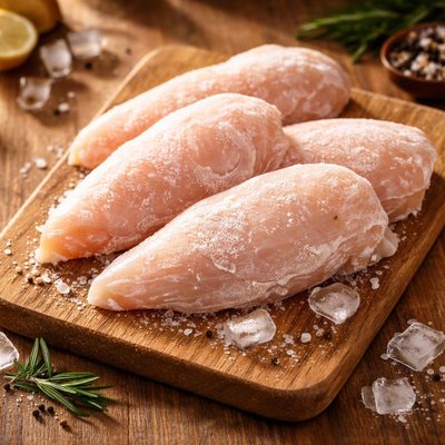 Frozen tender chicken breast