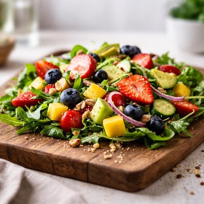 Fruit and vegetable salad