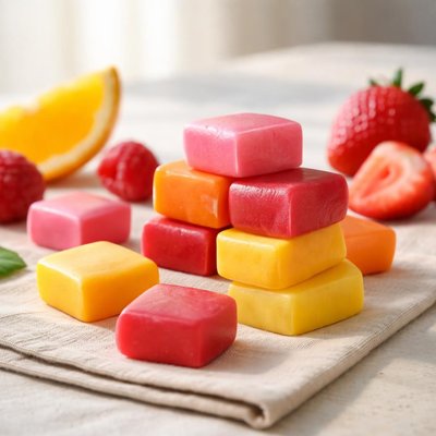 Fruit chew candy