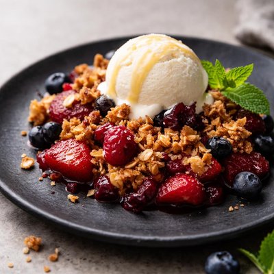 Fruit crisp