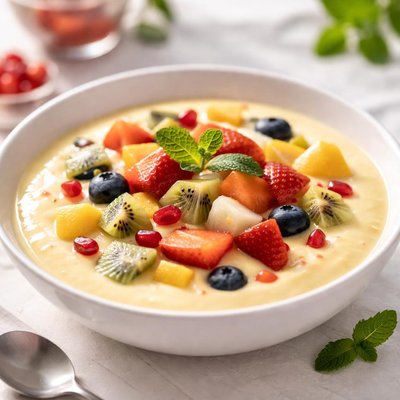 Fruit custard