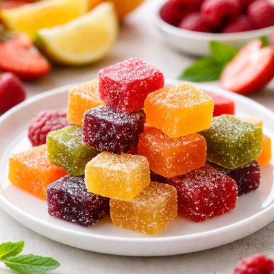 Fruit gummies