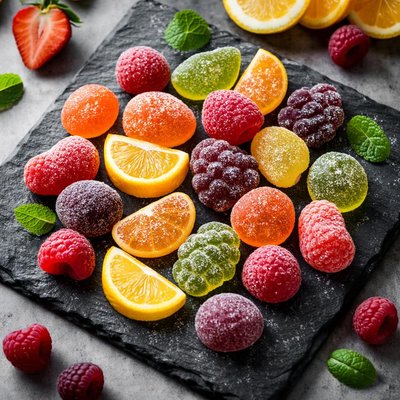 Fruit gums
