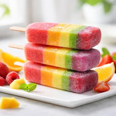 Fruit pastel lolly