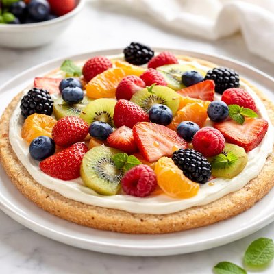 Fruit pizza