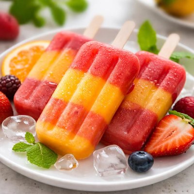 Fruit popsicle