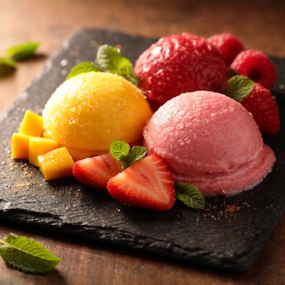 Fruit sorbet