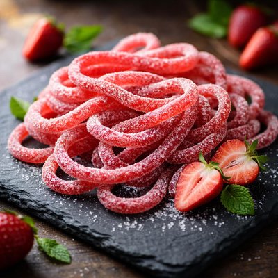 Fruit strawberry lace