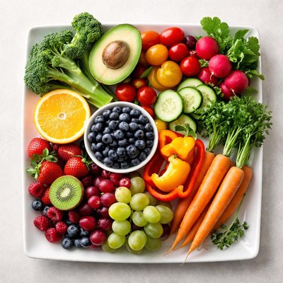 Fruits and vegetables