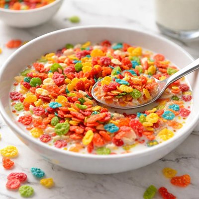 Fruity pebbles cereal