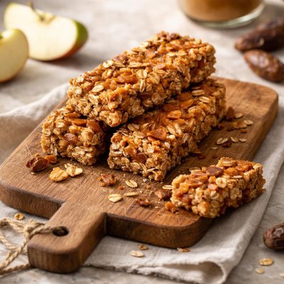 Frusli sticky toffee and apple cereal bar