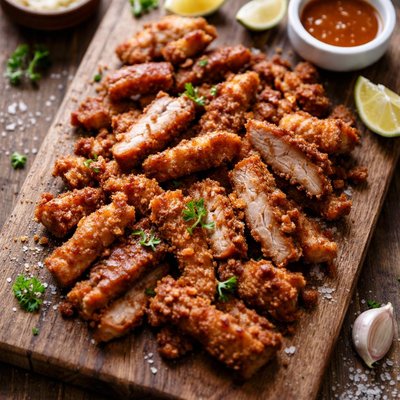 Fry pork