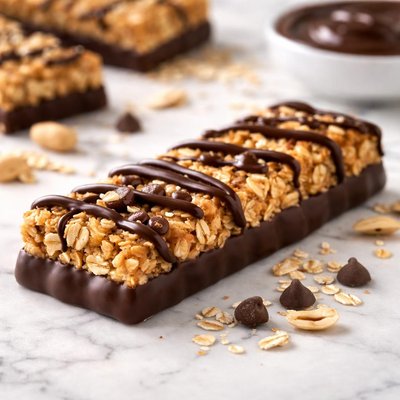 Fudge dip granola bar