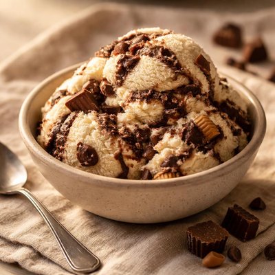 Fudge tracks ice cream