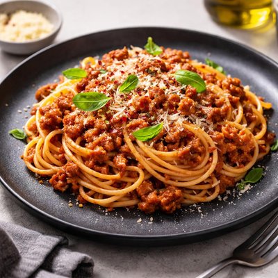 Fuel pasta bolognese