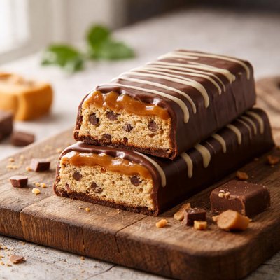 Fulfil caramel cookie dough bar