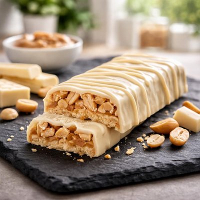 Fulfil white choc and peanut protein bar