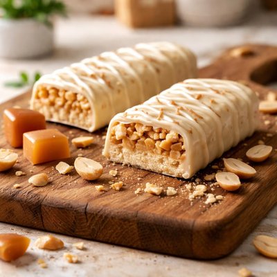 Fulfil white chocolate peanut and caramel