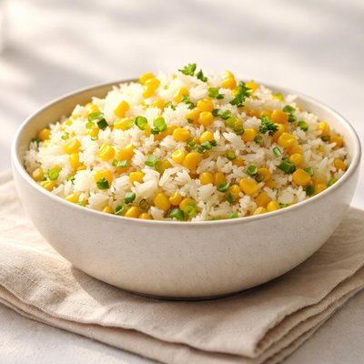 Full corn rice