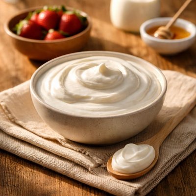 Full fat cream yogurt